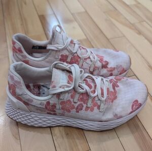 NOBULL | Pink Cherry Blossom Mesh Runner Shoes Women’s 7 / Men’s 5.5